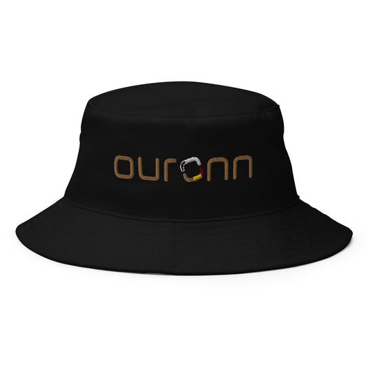 OURONN Staple Bucket Hat (Black)