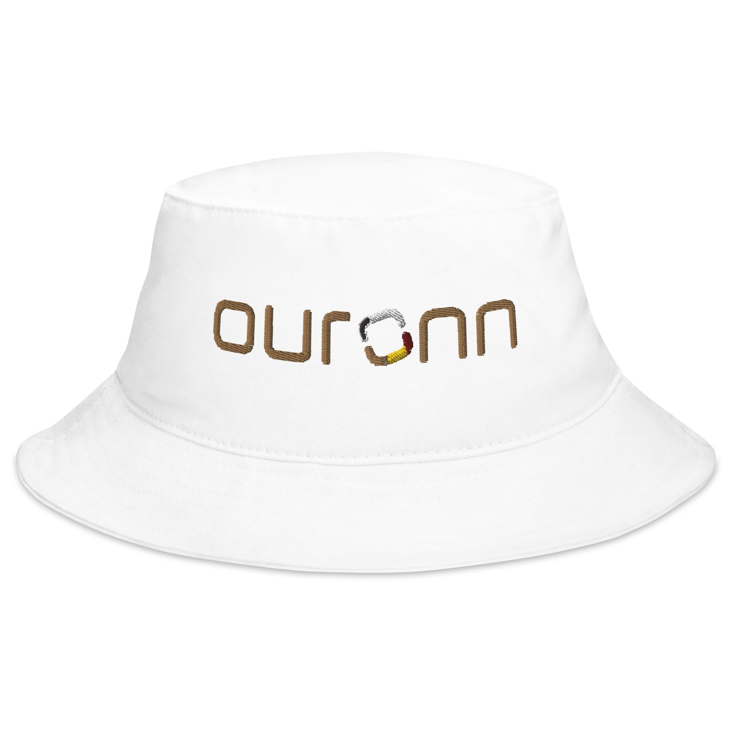 OURONN Staple Bucket Hat (White)