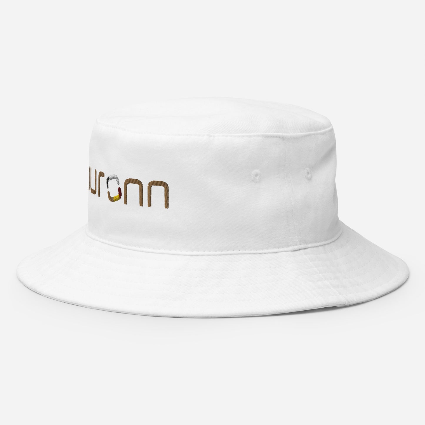 OURONN Staple Bucket Hat (White)