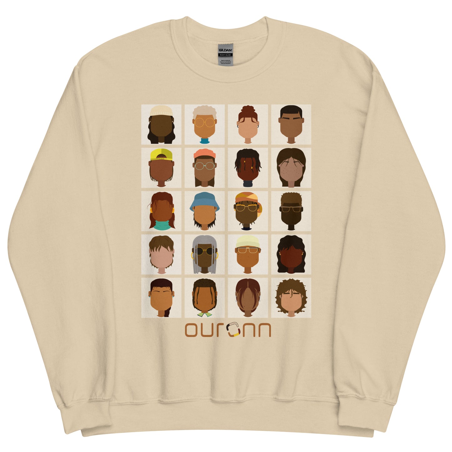 OURONN Sweatshirt : Profiles 01