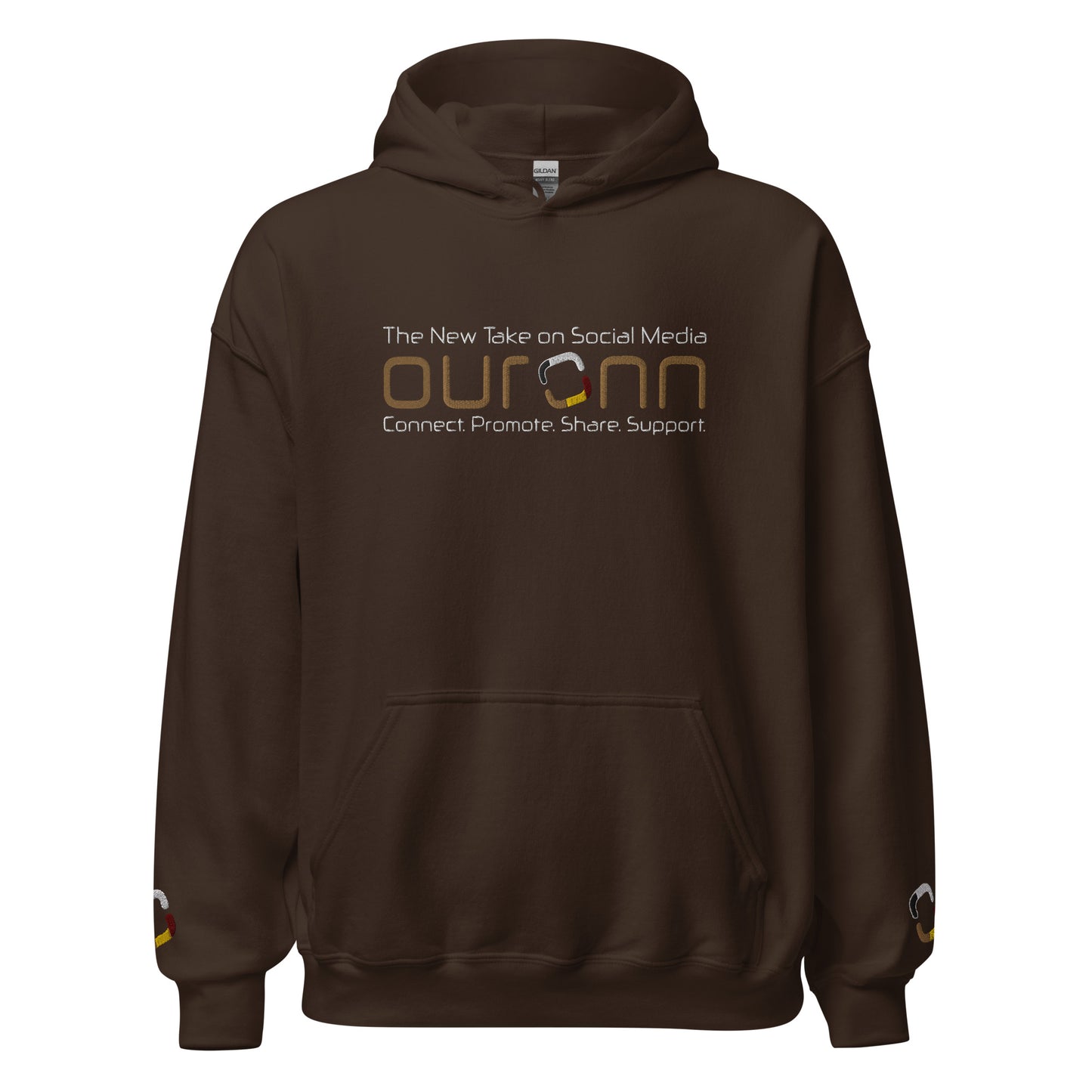 OURONN Deluxe Staple Hoodie (Brown)