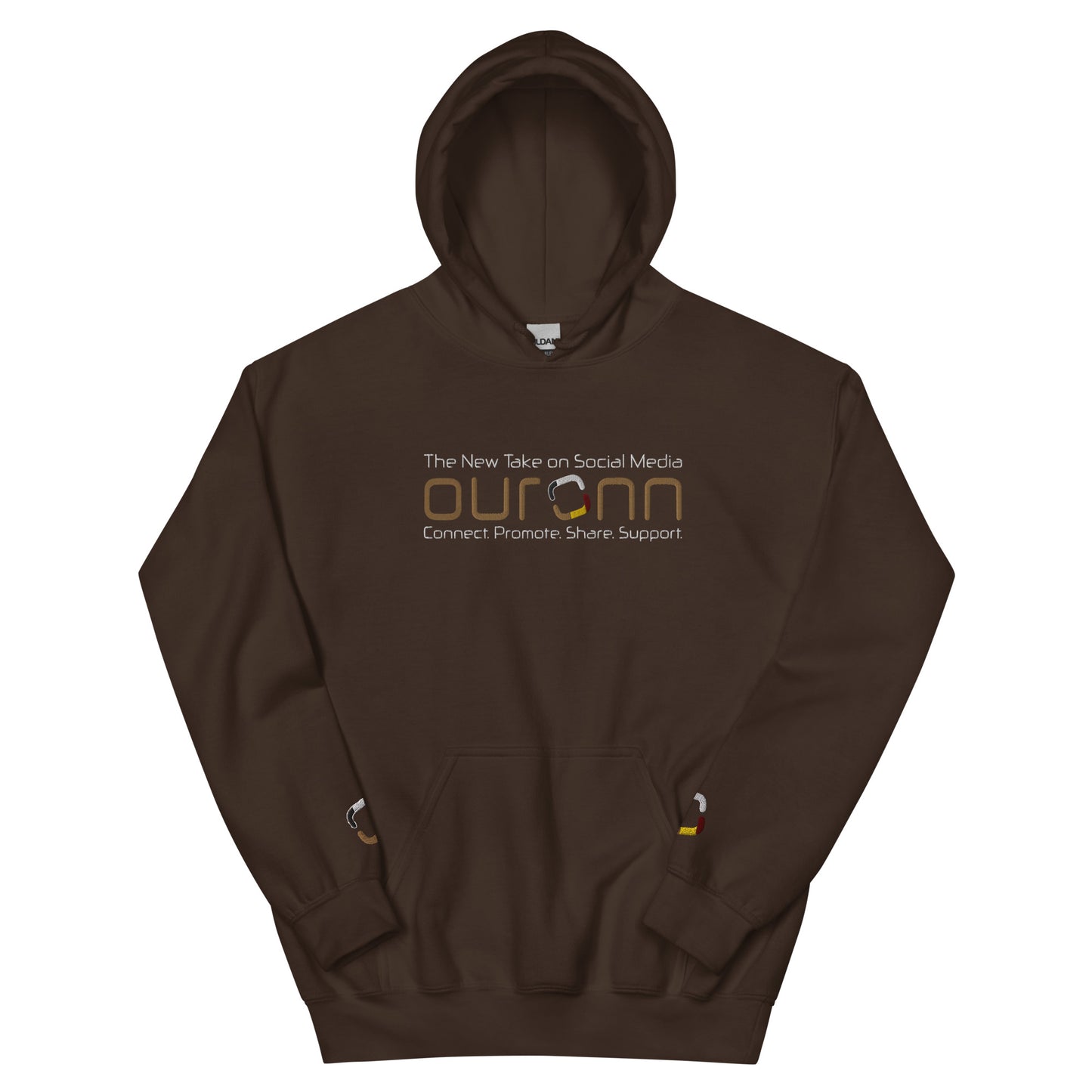 OURONN Deluxe Staple Hoodie (Brown)