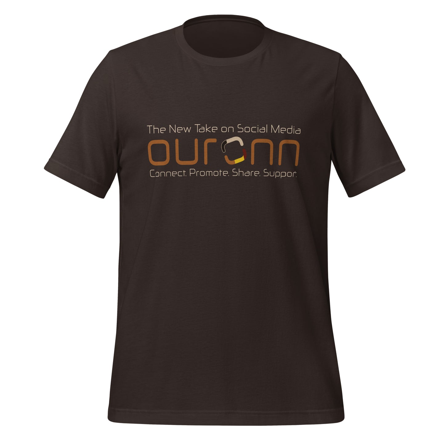 OURONN  Staple Tee (Brown)