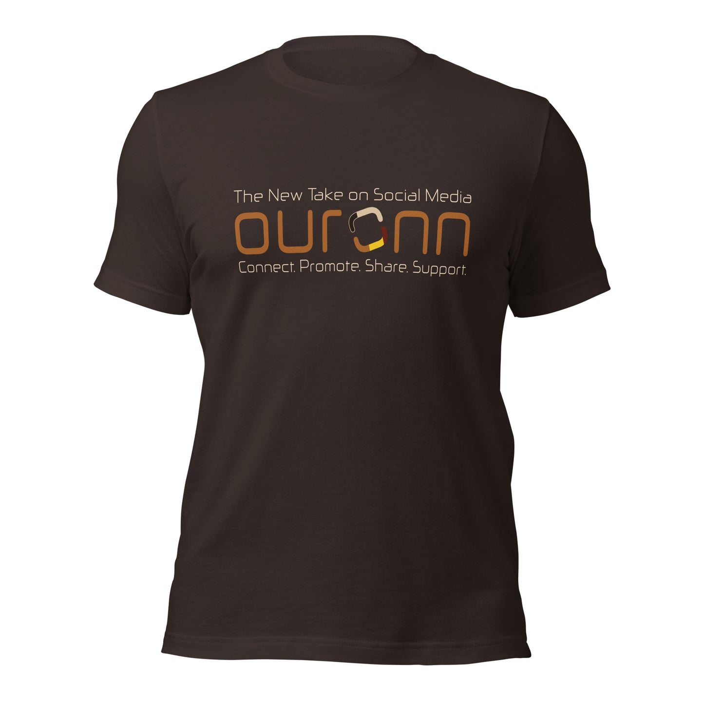 OURONN  Staple Tee (Brown)