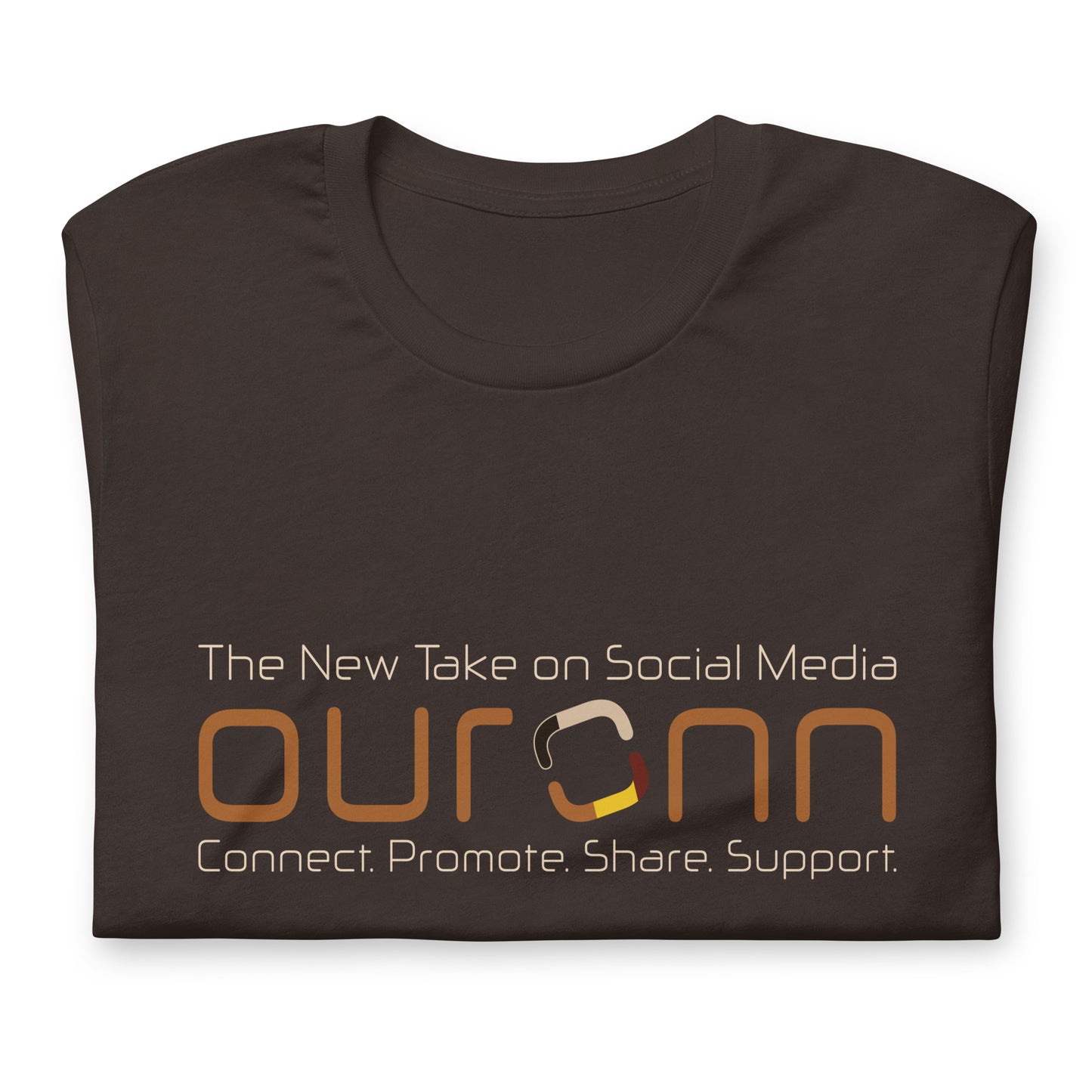 OURONN  Staple Tee (Brown)