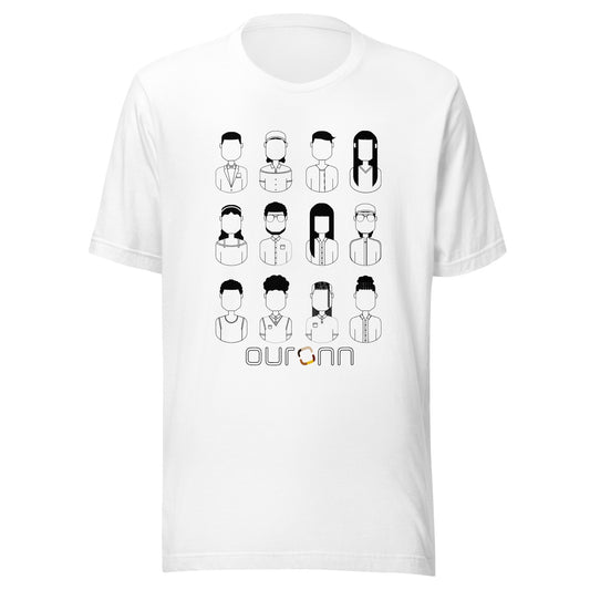 OURONN T-Shirt: Community 01 (White)